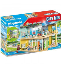 PLAYMOBIL - 71327 - Ecole aménagée - City Life - L'école - Mixte - Multicolore - Enfant