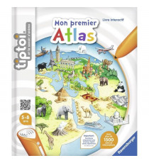 Livre électronique éducatif tiptoi - Mon Premier Atlas - Ravensburger - Mixte - Des 5 ans