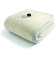 Surmatelas Chauffant - Imetec - 1 Place 100% Laine et Mérinos, 150 x 80 cm - Chauffage Rapide-6 Températures -Température Con…