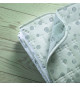 Surmatelas Chauffant - Imetec - 1 Place Adapto, 150x80cm - 6 Températures - 100% Coton Chauffage Rapide - Température Constante
