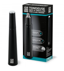 Tondeuse nez-oreilles - Jean Louis David - Lames en acier inoxydable - Batterie Lithium-Ion - Waterproof IPX7