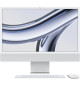 Apple - 24 - iMac Retina 4,5K (2023) - Puce Apple M3 - RAM 8Go - Stockage 256Go - GPU 10 coeurs - Argent