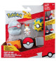 Ceinture Clip 'N' Go BANDAI - Pokémon - Flambino - 1 Quick Ball, 1 Premier Ball et 1 figurine 5 cm