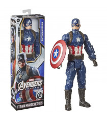 Figurine Captain America Titan Hero Series Avengers 30 cm pour enfants a partir de 4 ans