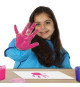 SES CREATIVE Lot de 4 pots de peinture a doigts Girly - 4 couleurs - 150ml