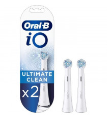 Oral-B iO Ultimate Clean - Brossettes de Rechange - Pack X2