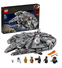 LEGO Star Wars 75257 Faucon Millenium, Maquette a Construire avec Figurines