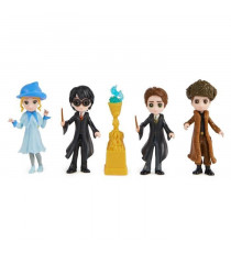 Wizarding World - Multipack 4 figurines Champions Tournoi des 3 Soricers MAGICAL MINIS