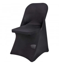 Set housse couverture - chaise x4 - noir