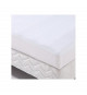 Protection literie housse imperméable Transalese éponge 100% coton 80x190 cm blanc