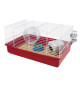 Cage hamster - Une roue, une mangeoire, une maisonnette, un abreuvoir - FERPLAST