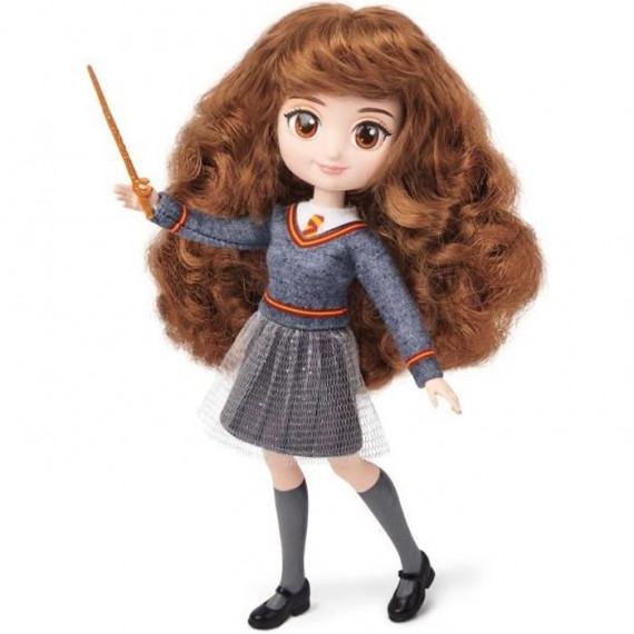 WIZARDING WORLD - POUPÉE 20 CM HERMIONE GRANGER - 6061835 - Poupée articulée Avec uniforme Pourdlard avec 5 points d'articula…