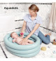 Babymoov Baignoire Gonflable de voyage, Évolutive en Piscine pour enfant, Réducteur Amovible, De 0 a 12 mois, Aqua Dots