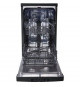 Lave-vaisselle pose libre CONTINENTAL EDISON CELV1047B - 10 couverts - Largeur 44,8 cm - 47 dB - Noir