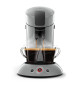Machine a café dosette SENSEO ORIGINAL Philips HD6553/71, Booster d'arômes, Crema Plus (mousse plus dense), 1 a 2 tasses, Gris