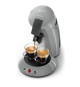 Machine a café dosette SENSEO ORIGINAL Philips HD6553/71, Booster d'arômes, Crema Plus (mousse plus dense), 1 a 2 tasses, Gris