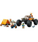 LEGO City 60387 Les Aventures du 4x4 Tout-Terrain, Jouet Monster Truck, Jeu Camping