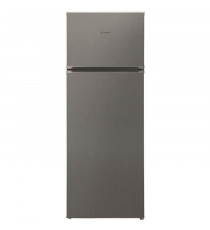 INDESIT I55TM4110X1 - Réfrigérateur congélateur haut - 213L (171 + 42) - Froid Statique - L 54 cm x H 144 cm - Inox