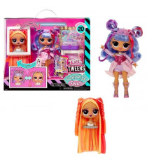 L.O.L. Surprise Tweens Surprise Swap Fashion Doll- Buns-2- Braids Bailey - 1 poupée Tweens 17cm, 1 mini tete a coiffer et des…