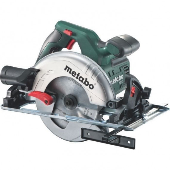 Scie circulaire METABO KS 55 - 1 200 W - Cadence de frappe 5600 cps/min - Profondeur de coupe 65 mm