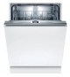 Lave-vaisselle tout intégrable BOSCH SMV4HTX37E SER4 - 12 couverts - Induction - L60cm - Home Connect - 44 dB