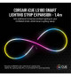 CORSAIR Lot d'extension LS100 smart lighting strip 1,4 m (CD-9010005-WW)