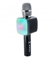 Microphone Karaoké Bluetooth BIGBEN Party - Effets sons et lumieres - Noir