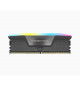 Mémoire RAM - CORSAIR - Vengeance RGB DDR5 - 32GB 2x16GB DIMM - 6000 MHz - 1,40V - Gris (CMH32GX5M2B6000Z30K)