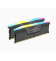 Mémoire RAM - CORSAIR - Vengeance RGB DDR5 - 32GB 2x16GB DIMM - 6000 MHz - 1,40V - Gris (CMH32GX5M2B6000Z30K)