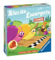 Allez les escargots - Ravensburger - Jeu de société enfants - Jeu de parcours - 2 a 6 joueurs - Des 3 ans