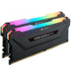 Mémoire RAM - CORSAIR - Vengeance RGB Pro DDR4 - 16GB 2x8GB DIMM - 3600 MHz  - CL18 - 1.35V - Noir (CMW16GX4M2D3600C)