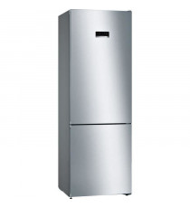 Réfrigérateur combiné pose-libre - BOSCH KGN49XLEA SER4 - 2 portes - 438 L - H203XL70XP67 cm - inox