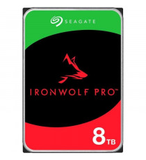 SEAGATE - IRONWOLF PRO - Disque dur interne - 8To - SATA 6 Gbits/s - 7200RPM (ST8000NT001)