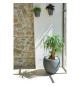EDA Pot rond Graphit Ø50cm - Contenance 46L - Gris anthracite