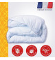 Couette tempérée DODO 240x260 cm - 2 personnes - Protection anti punaise, anti acarien - 300G/m² - Blanc - Fabriqué en France