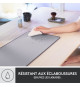 Large Tapis de Bureau - Logitech Desk Mat - Studio Series, Multifonctionnel et Etendu - Gris