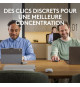 Souris Sans Fil - LOGITECH - MX Anywhere 3S - Bluetooth - Clics Silencieux - 6 boutons - Gris clair