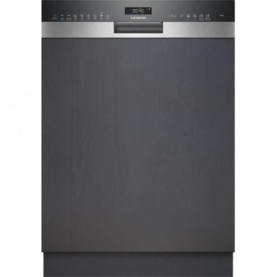 Lave-vaisselle intégrable SIEMENS SN55ES11CE iQ500 - 14 couverts - Induction - L60cm - 42dB - Classe B - Metallic