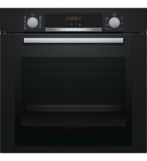 Four multifonction encastrable - Pyrolyse - BOSCH HBA374EB0 SER4 - Noir - Volume 71L - L60 cm