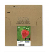 EPSON Multipack EasyMail T2986 - Fraise - Noir, Cyan, Jaune, Magenta (C13T29864511)