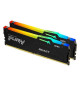 Mémoire RAM - KINGSTON - FURY Beast - RGB - 32 Go (2 x 16 Go) - DDR5 - 5600 Mhz CL40 - (KF556C40BBAK2-32)