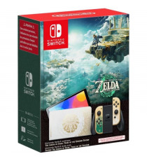 Console Nintendo Switch - Modele OLED | Édition The Legend of Zelda: Tears of the Kingdom avec Joy-Cons dorés
