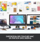 Clavier - Sans fil - Logitech - MX KEYS - Pour MAC - Rétroéclairé - Gris Sidéral