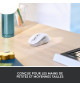 Souris Sans Fil Logitech Signature M650 - Silencieuse, Bluetooth, Boutons Programmables - Blanche