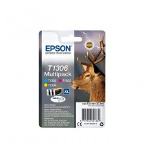 EPSON Multipack T1306 - Cerf - Cyan, Magenta, Jaune (C13T13064012)