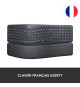 Clavier ergonomique - Sans fil - LOGITECH - K860 ERGO - Position de clavier en deux parties