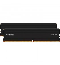 Mémoire RAM - CRUCIAL - PRO DDR5 - 32Go (2x16Go) - DDR5-5600 - UDIMM CL46 (CP2K16G56C46U5)