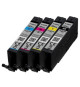 CANON Pack de 4 cartouches d'encre CLI-581 XXL tres grande capacité Noir/Cyan/Magenta/Jaune (CLI581XXL)