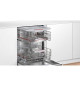 Lave-vaisselle tout intégrable BOSCH SMV6ECX00E SER6 - 14 couverts - Induction - L60cm - 42dB - Classe B - Acier/Inox