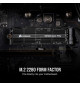 Corsair Disque SSD MP600 PRO LPX 2TB M.2 NVMe PCIe Gen. 4 x4 - Optimisé pour PS5 (CSSD-F2000GBMP600PLP)